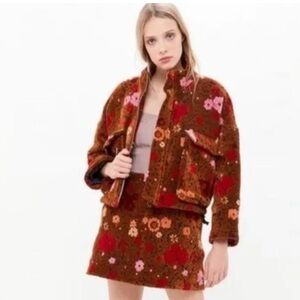 Kimchi Blue Floral Teddy Set